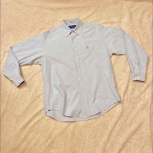 Polo Ralph Lauren Light Blue long Sleeve Large